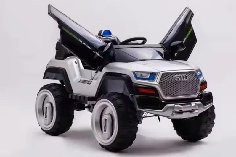 Top Quality Big 12V Remote Contral Car Electrically Open Door Car4 Motors Baby Electric Kids Toys Car