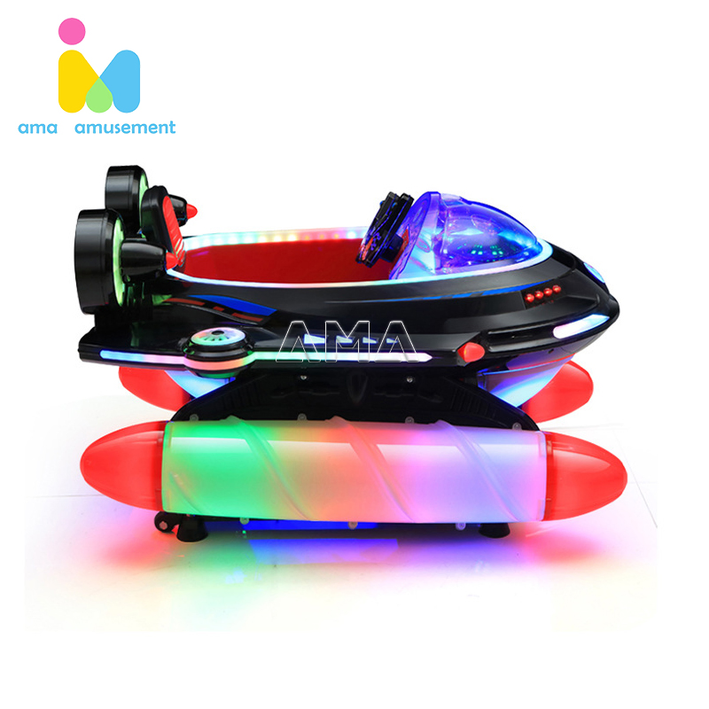 Ama Pattern Children's Coin Operated Rocking Car Baby Carriage Commercial Kid's Machine Rocking Machine Kiddie Ride with Music