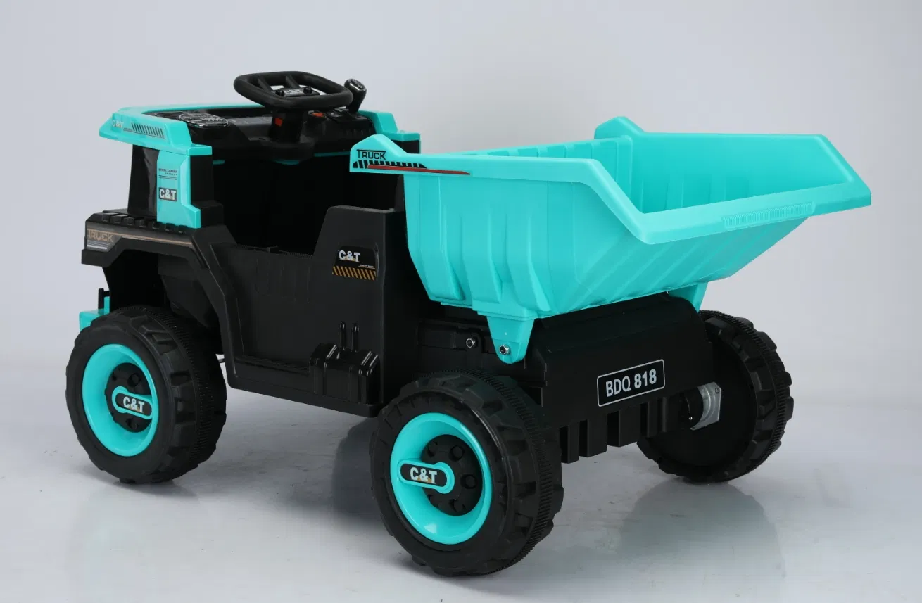 12V10ah Ride on Dump Truck, Electric Ride on Car for Kids, Battery Powered Toddler Car Parent Remote Control