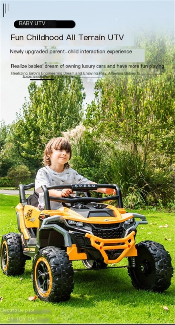 Adventure Kid's off-Road Electric Ride-on Car with Remote Control