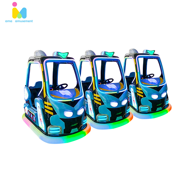 Ama High Quality Promotion Kids Toy Electric Ride on Bumper Car Glow in Dark Bikes Kids Bumper Cars