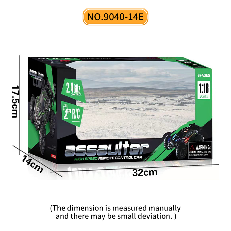 2.4G Electric RC High Speed Truck with Light 1: 18 Remote Control Toy Car Electric Drift Racing Car for Children Kids Toy Gift