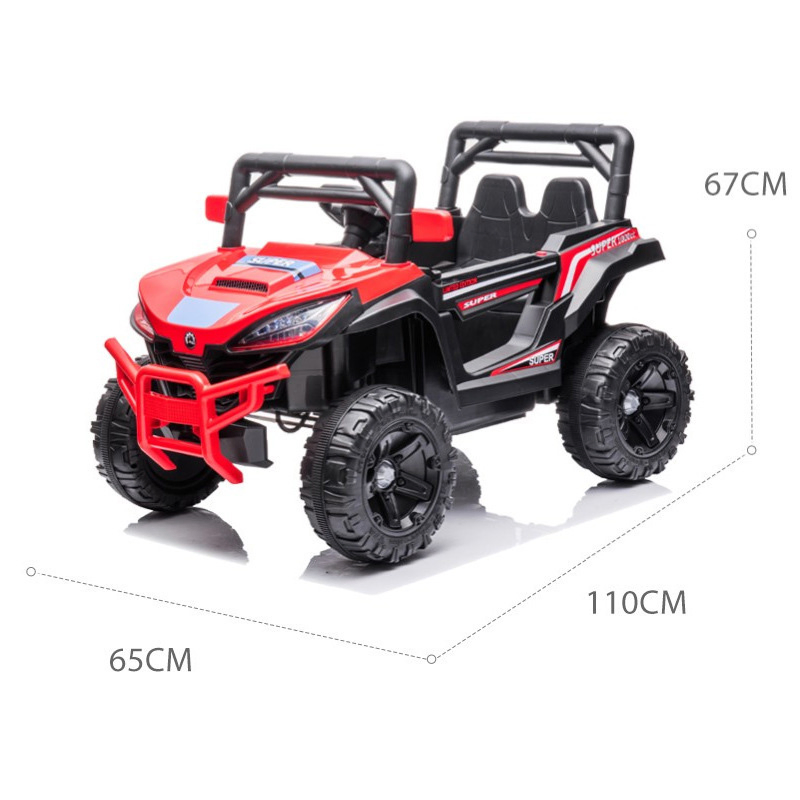 OEM Kids Four-Wheel Drive Double Door Music Ride on Car for Children