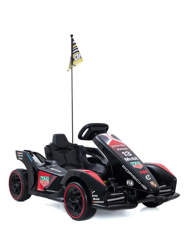 Kids Electric Go Kart Red Front
