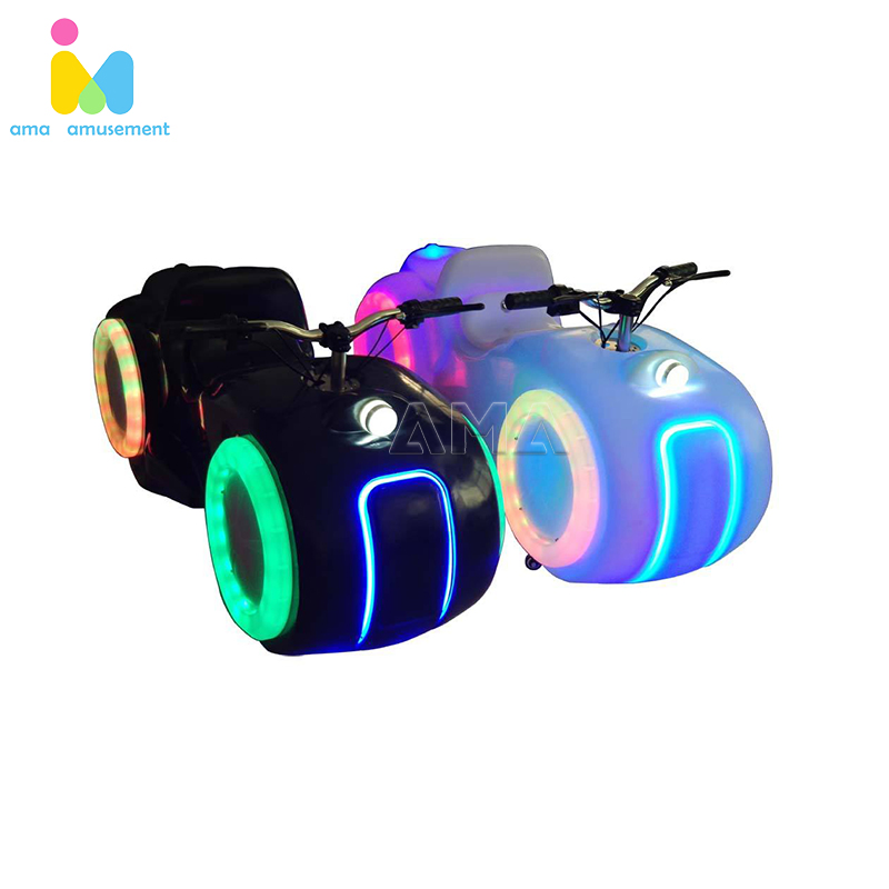 Ama Commercial Full Body Lighting Kids Bumper Car Outdoor Playground Amusement Park Ride on Electric Scooter