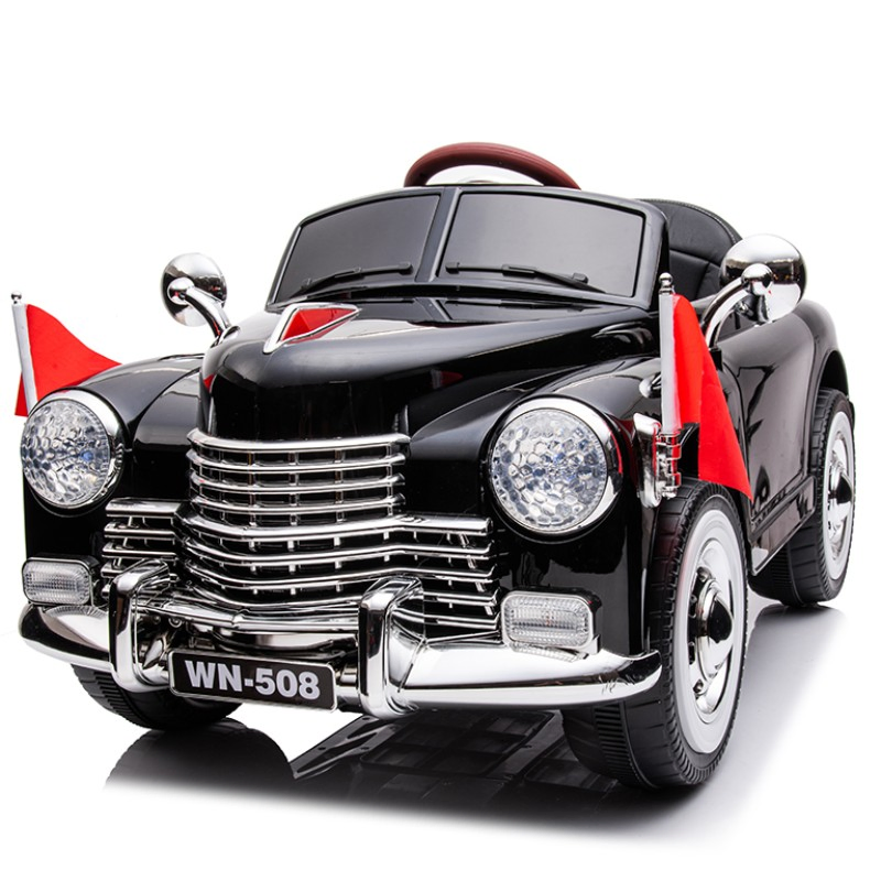 Remote-Controlled Toy Cars/Paint Color Matching/380*2 Motor/Leather Seats/Kids Electric Vehicle