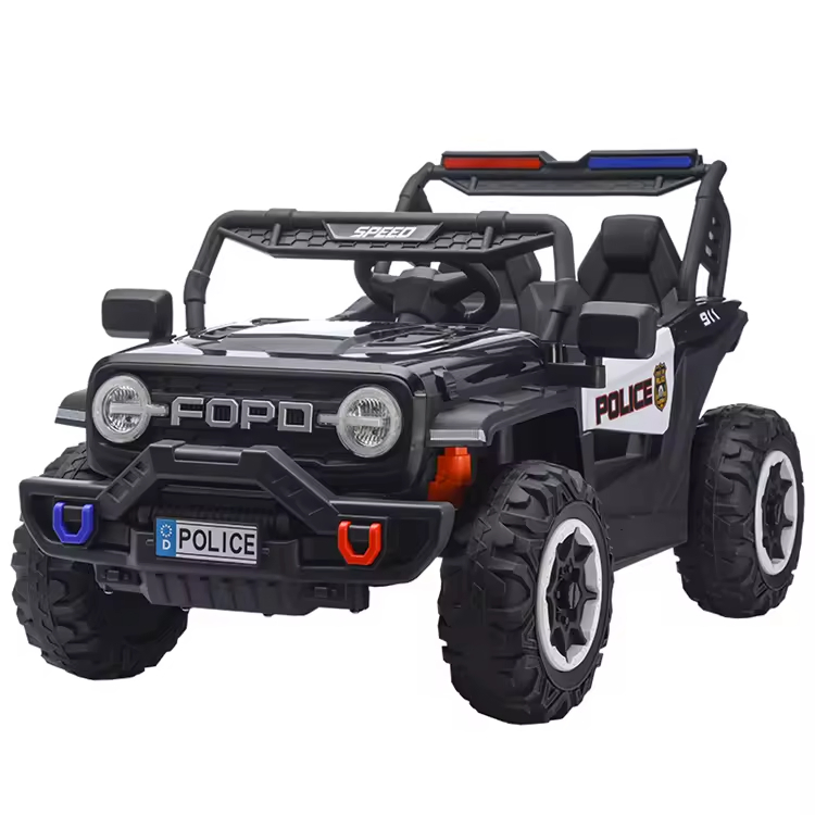 Four-Wheel Drive Electric Ride on Car Toy for Kids Plastic for Boys and Girls