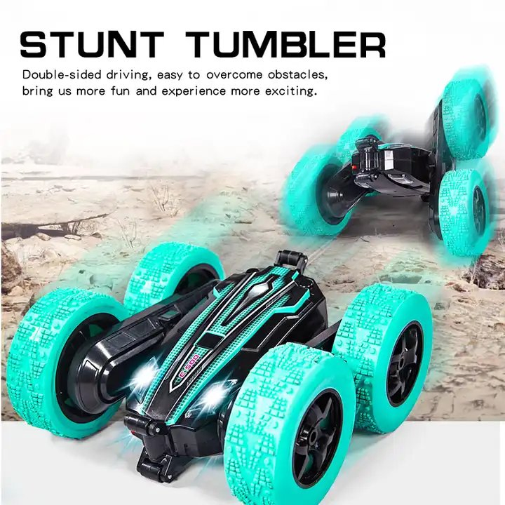 Factory Wholesale RC Hobby Stunt Car Kids 360 Rotating Double-Sided Remote Control Swing Arm Car Toys Radio Control Toy