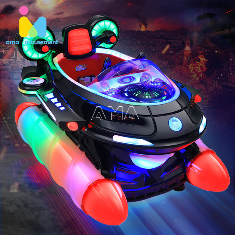 Ama Pattern Children's Coin Operated Rocking Car Baby Carriage Commercial Kid's Machine Rocking Machine Kiddie Ride with Music