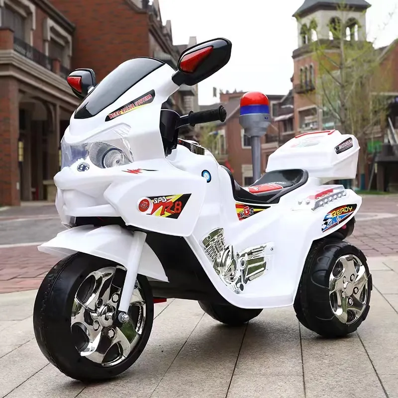 Kids Electric motorcycle detail view