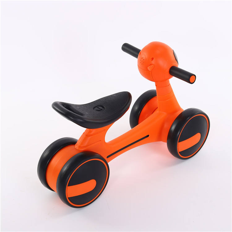 UK Market CE Kids Ride on Car Baby Balance Bicycle Walker Mini Pedal Go Kart Toy Car with LED Music Bike for 1-2 Years Old Child