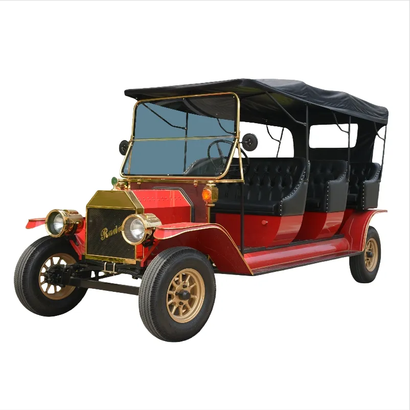 Electric Retro Vintage Car Interior