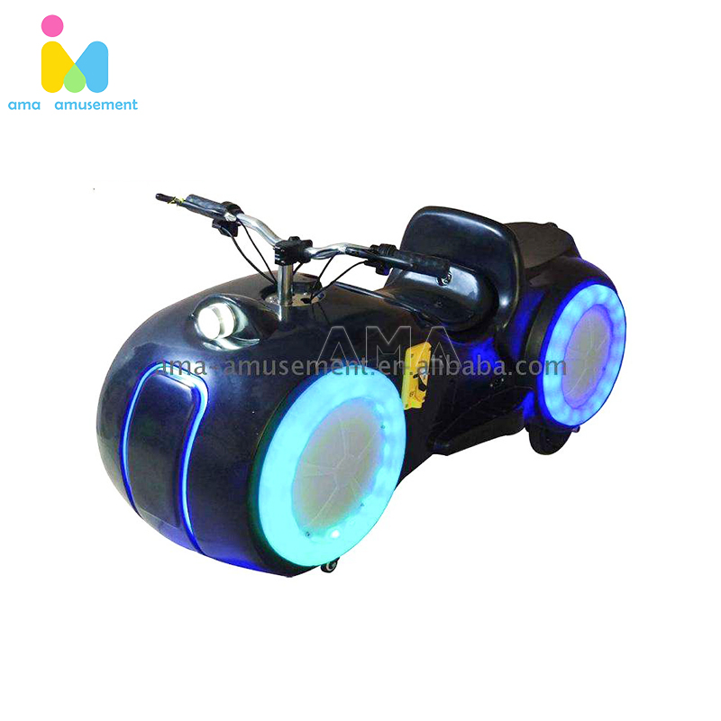 Ama Commercial Full Body Lighting Kids Bumper Car Outdoor Playground Amusement Park Ride on Electric Scooter