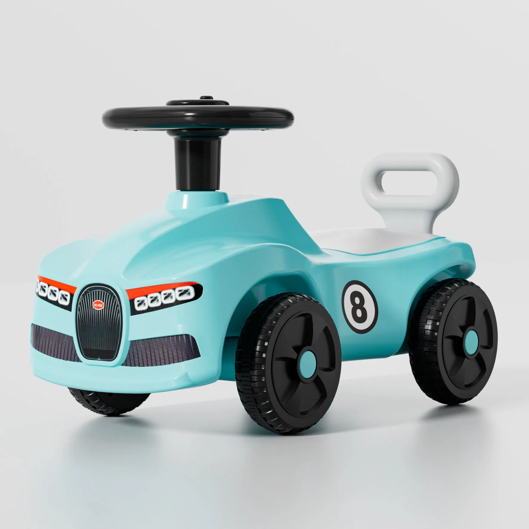 Kids Four-Wheel Music Silent Wheel Children Ride on Car Toys for Boys Baby Walker Cars for Children to Ride