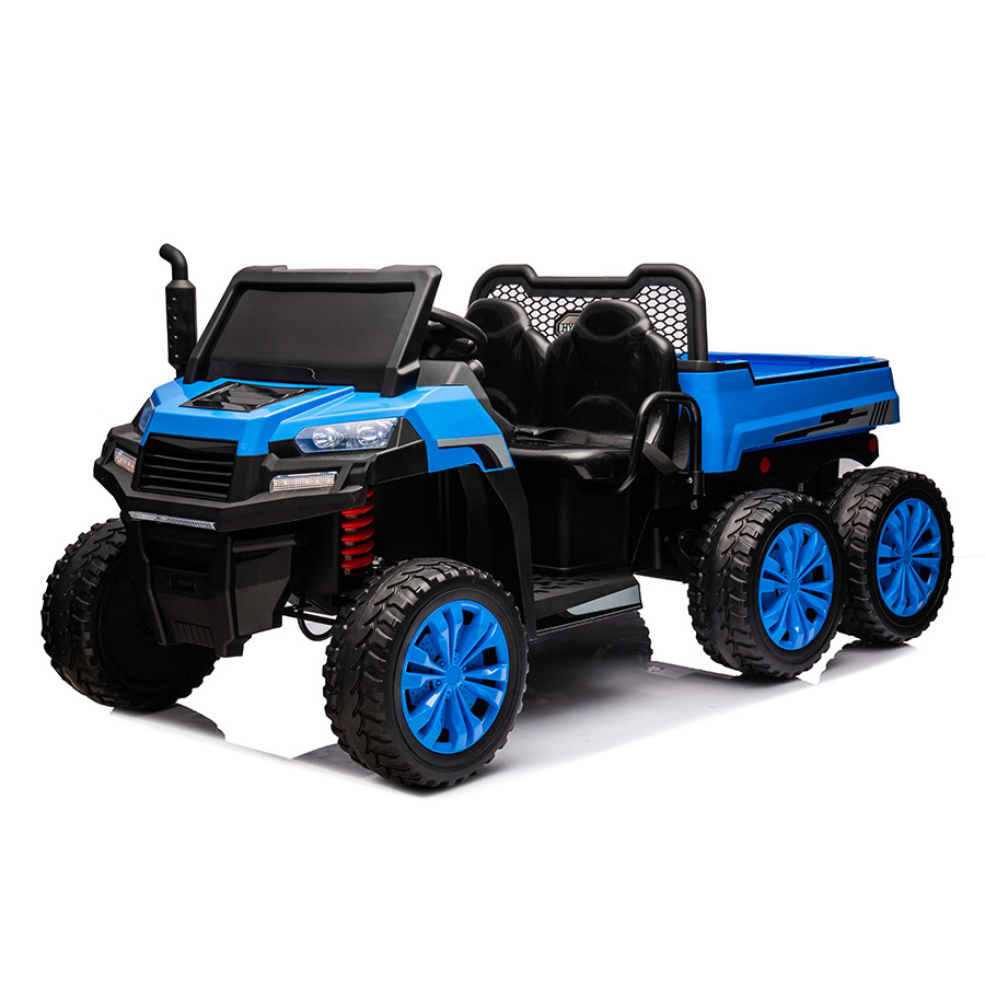 Kids Ride on Car Electric Kids Car A730-2 24V 4WD 6-Wheel Farm Truck