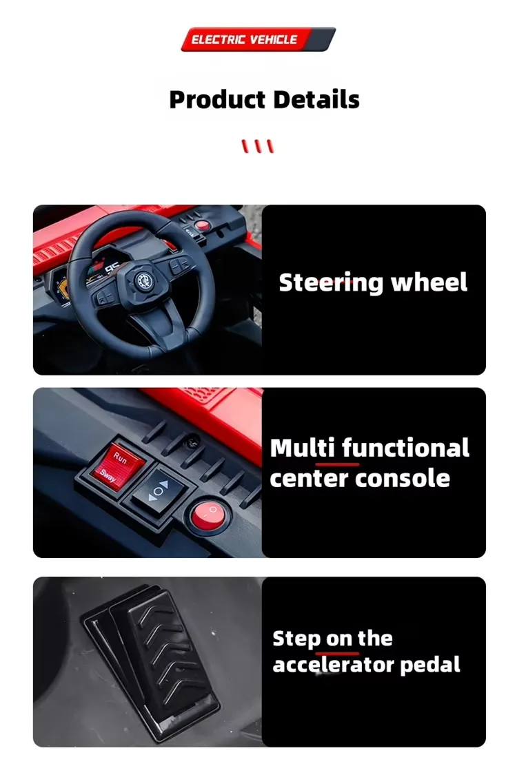 Electric Ride on Car Features