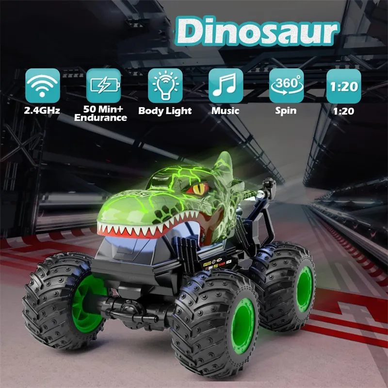 RC Stunt Car Display