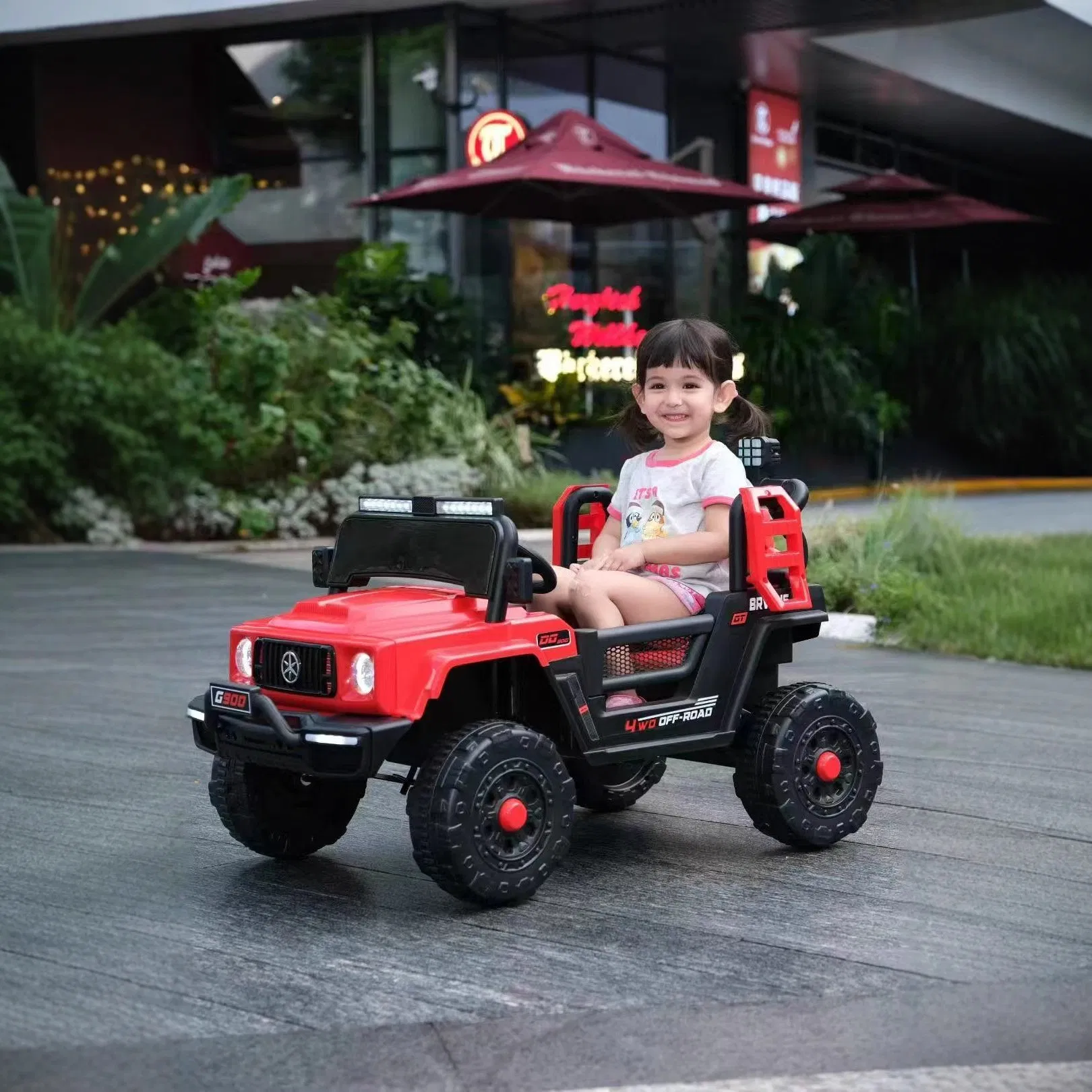 All-Terrain Electric Car for Children with Parental Control