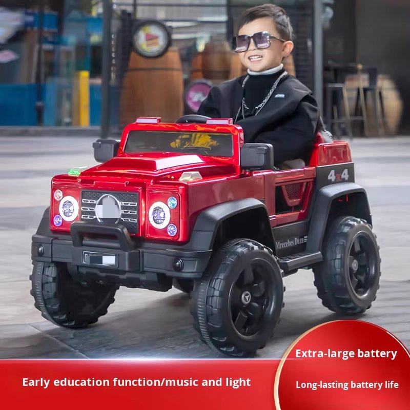 Kids Electric Four-Wheel off-Road Vehicle with Remote Control Fun