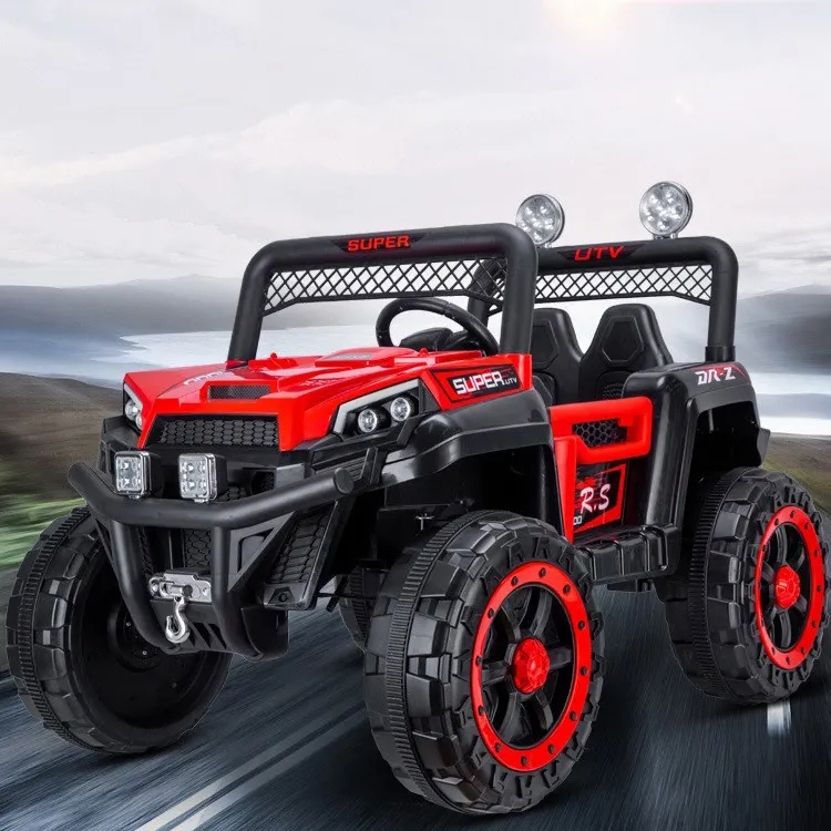 Kids Battery Operated Driving Toy Car 4 Motor Big Drive Kids Cars Electric Children SUV Car