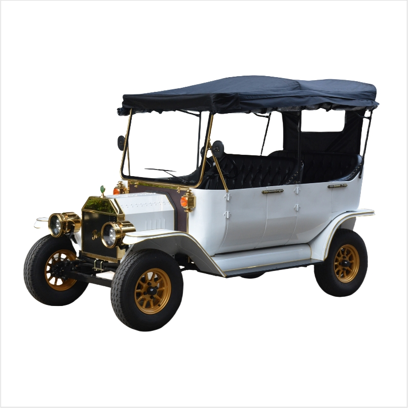 48V/72V Oldtimer Travel Sightseeing Electric Retro Vintage Antique Classic Cars for Wedding