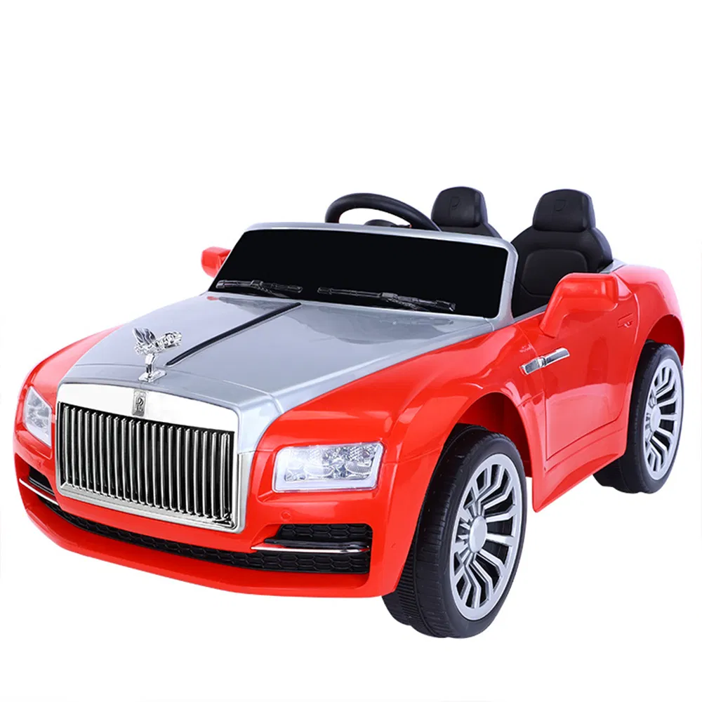 New Model Children Electric Baby Four Wheel Remote Control Kid Toy Seatable Double Person Sports Car Toy Car