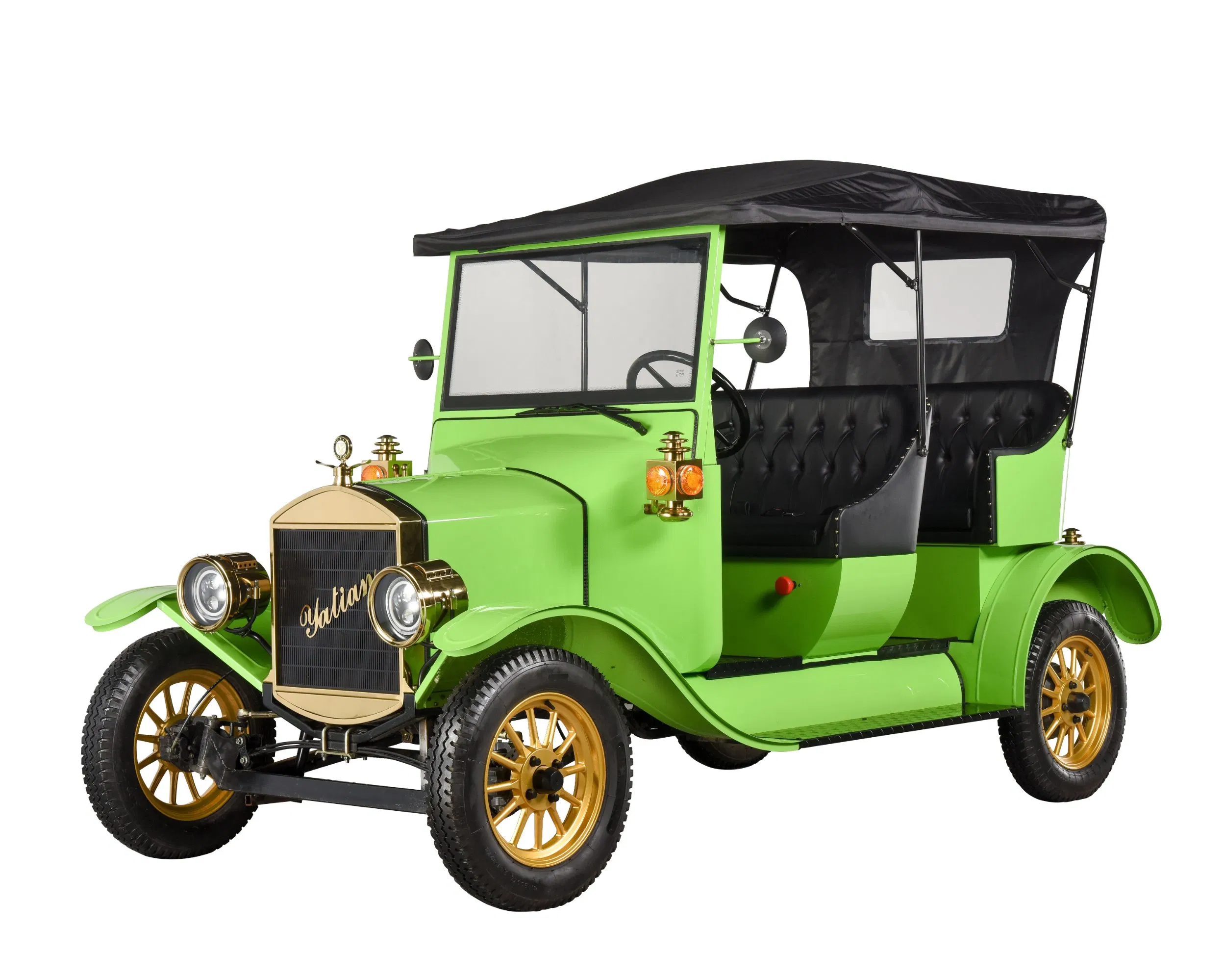 Funny Amusement Theme Park Battery Kids Adult Sightseeing Golf Car for Sale