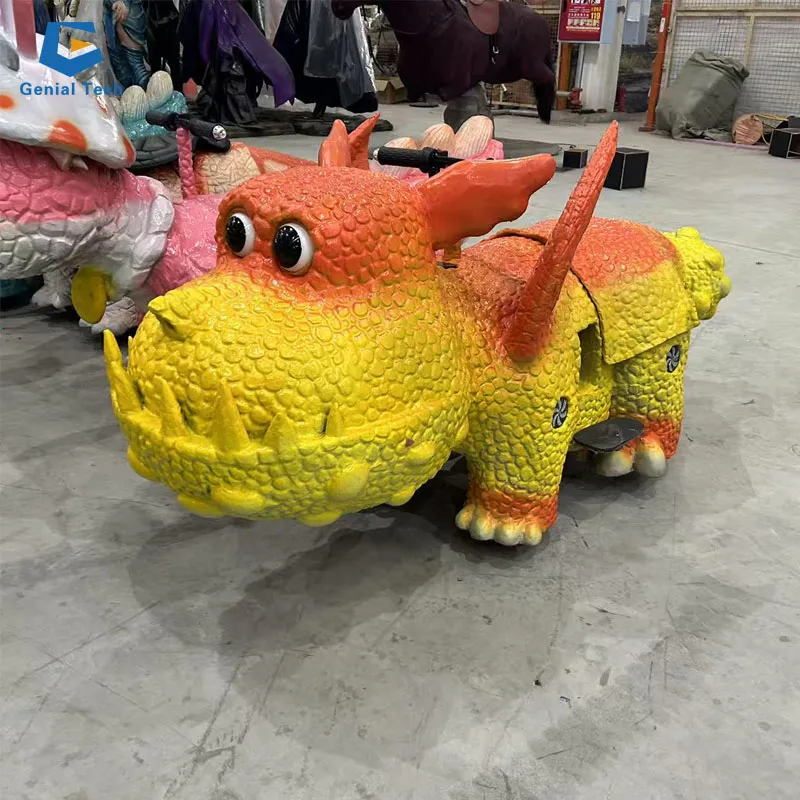Walking Dinosaur Ride 4