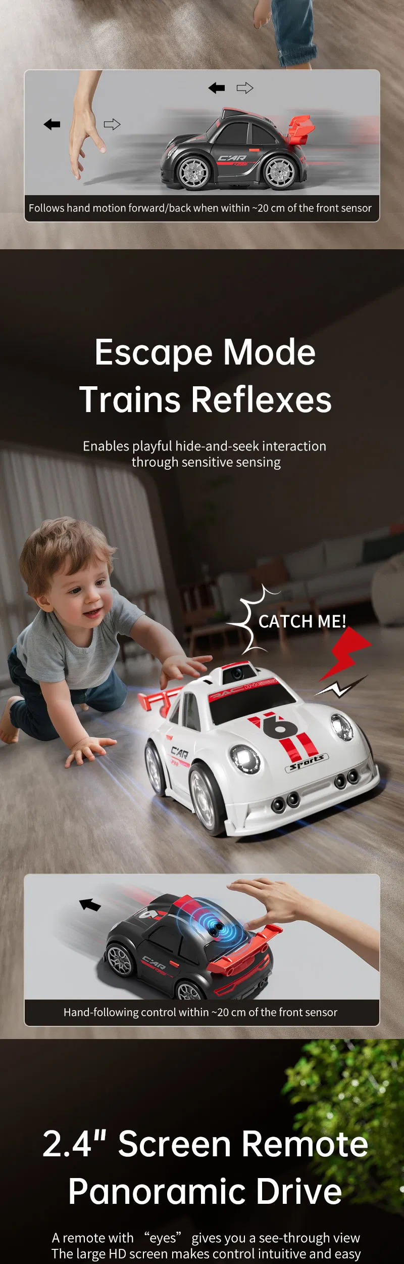 RC Car Induction Follow