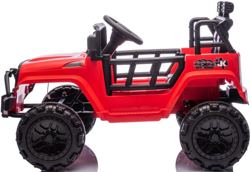 Kids Ride on Car, Electric off-Road UTV Truck with Forward and Reverse Functions, Double Open Doors, Safety Belt, Horn, Music, and Lights for Kids UTV