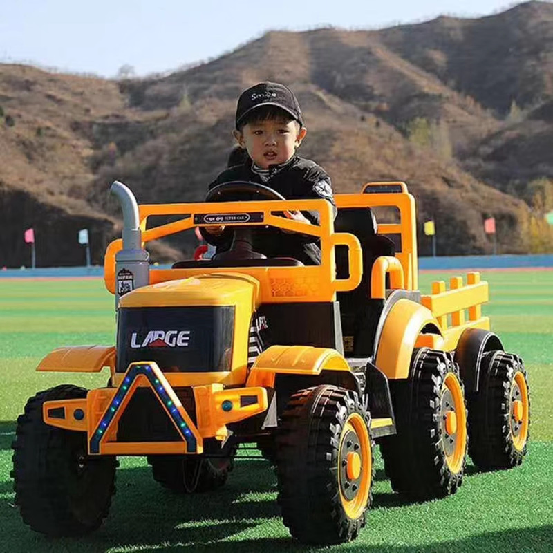 Kids Electric Car Remote Control Car Four-Wheel Drive off-Road Vehicle Large Tractors