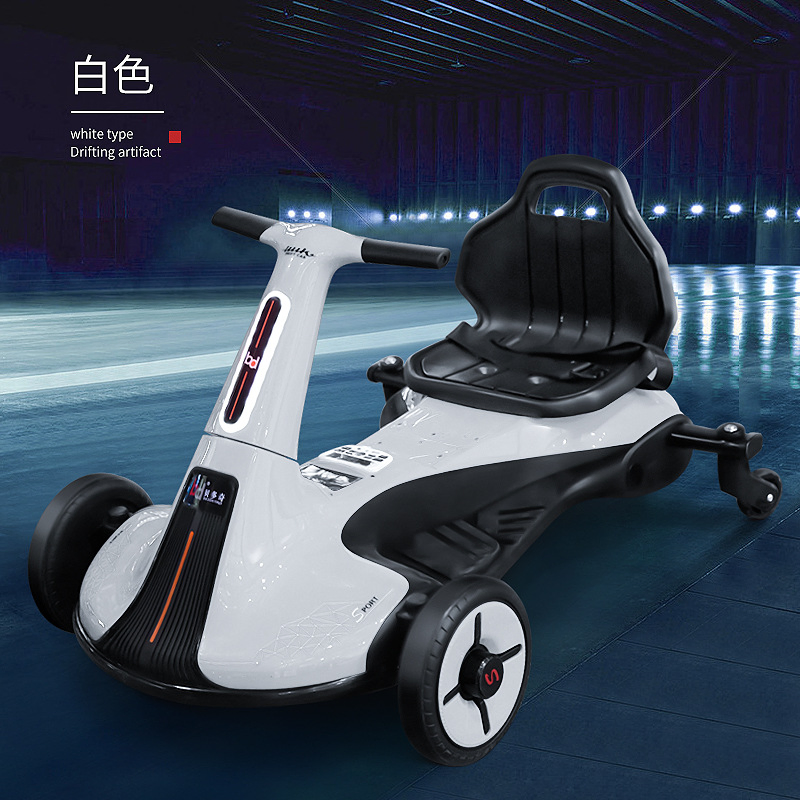 2024 Newest 12V 550 Dual Motors Children Electric Go Karts Kids Battery Powered Drift Cars for Driving