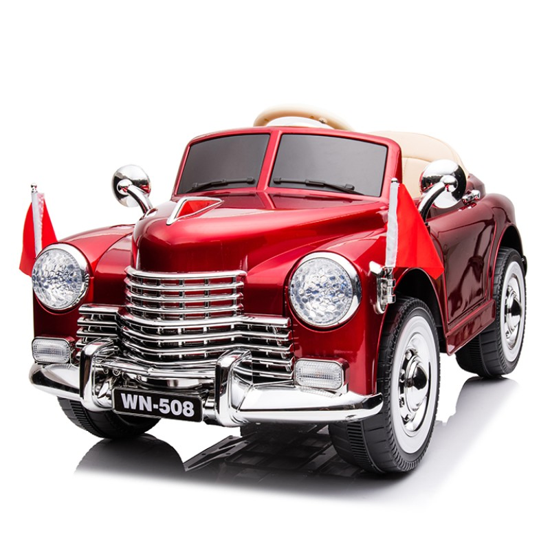 Remote-Controlled Toy Cars/Paint Color Matching/380*2 Motor/Leather Seats/Kids Electric Vehicle