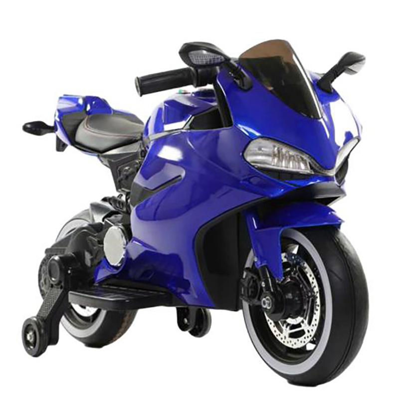 26 Wholesale Sale 12V Battery Operated Leather Seat Ride on Kids Motorcycle in Good Price Ride on Car