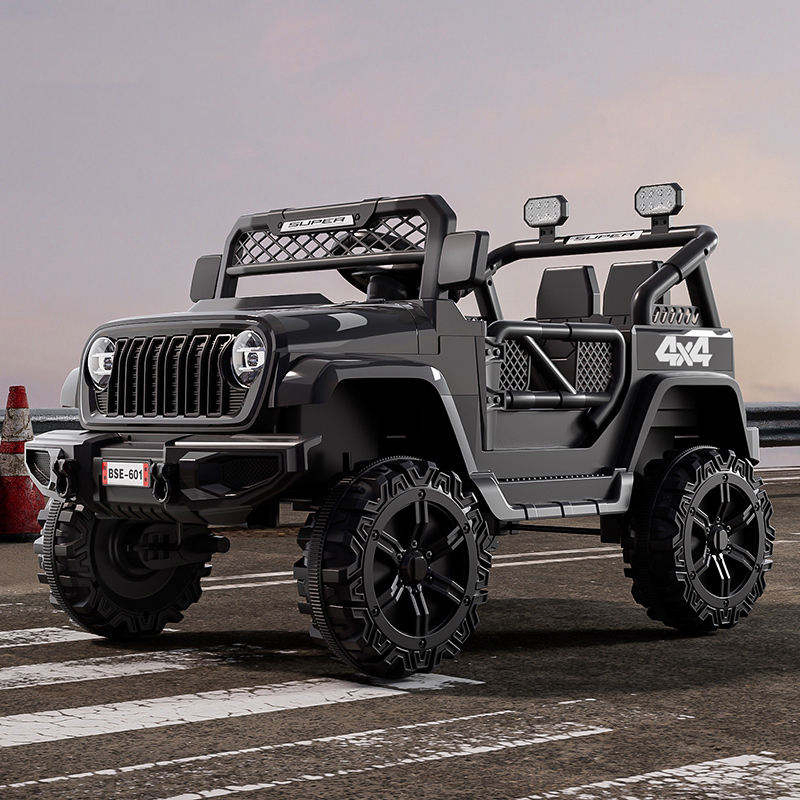 Four-Wheel Drive Licensed Kids Toy Car Unisex 3-14 Years Power Music 2 Seats Electric Ride-on Cars with Remote Control