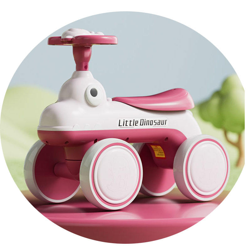 China Made Cheap Baby Toys Children Toy Kids Ride-on Car Small Slide Toy Car with Music and Light