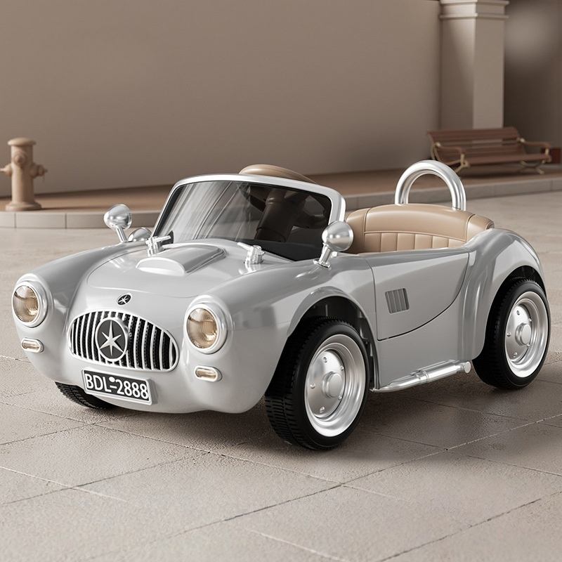 Children's Electric Vehicle, Four-Wheeled Car with Remote Control, off-Road Vehicle, Baby Toy Car, Suitable for Children