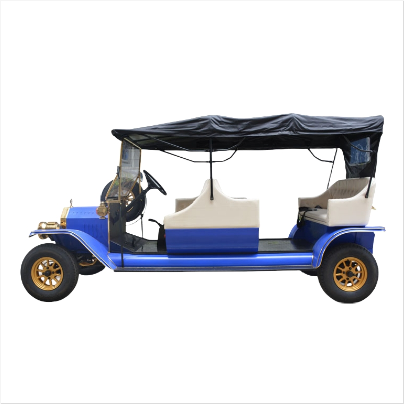 Direct Sales 5 Seaters Newest Popular Scenic Sightseeing Classic Vintage Electric Car