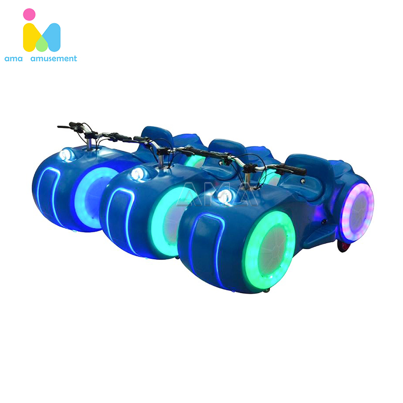 Ama Commercial Full Body Lighting Kids Bumper Car Outdoor Playground Amusement Park Ride on Electric Scooter