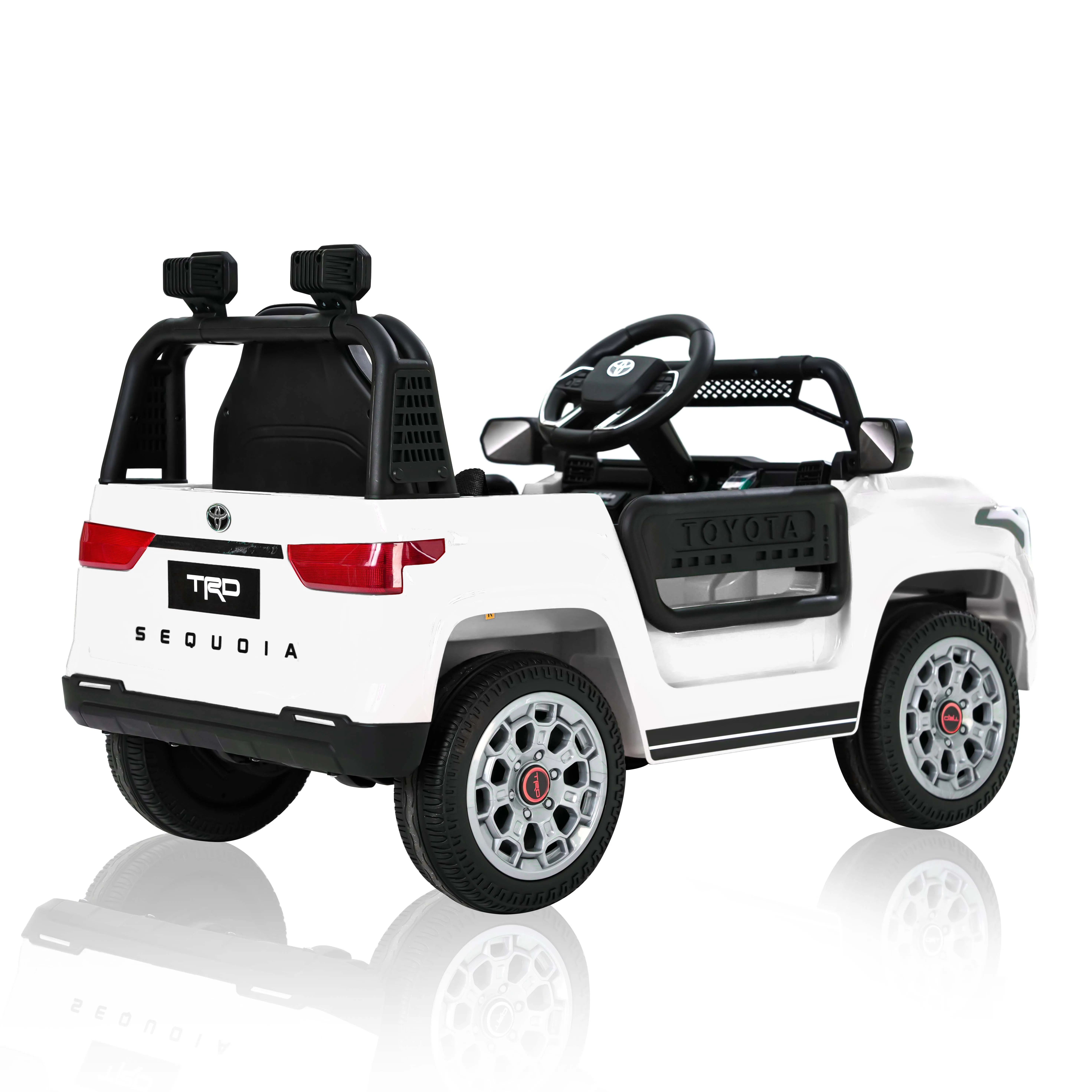 Remote Control Kids Car with Dual Drive and Suspension Features