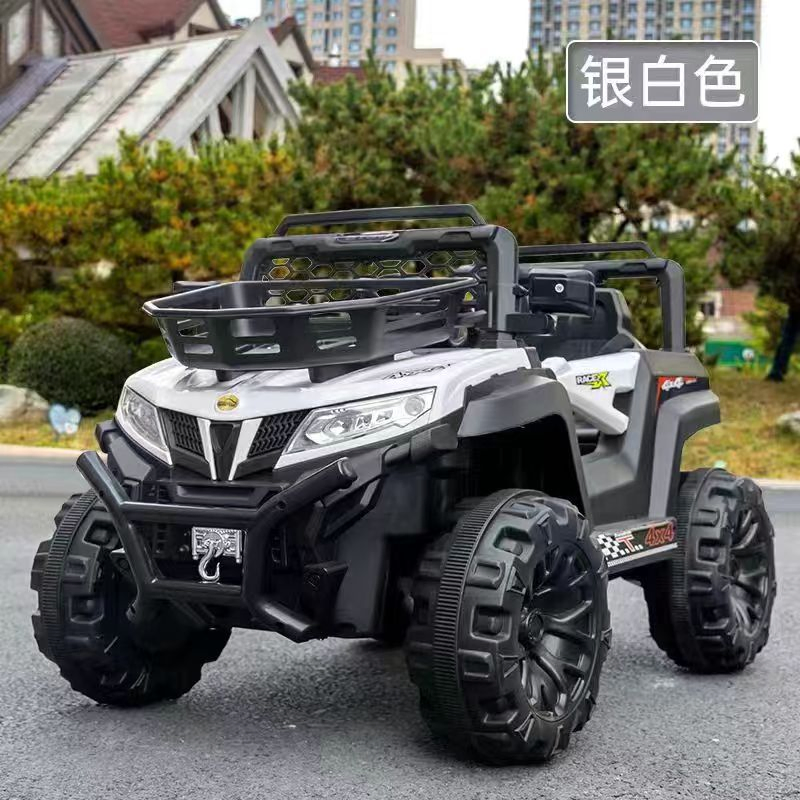 Popular Ride on Car/380*2 Motor/Four-Wheel Suspension System/LED Searchlights/Kids Electric Vehicle Toy