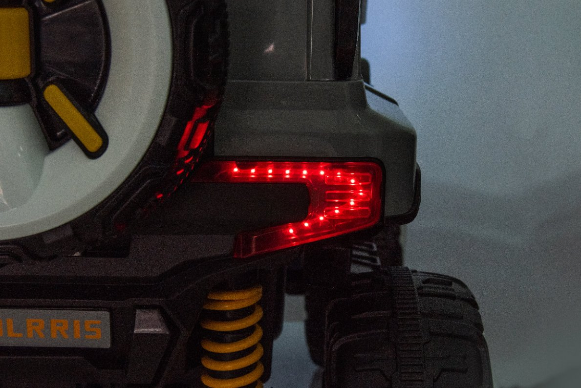 Kids Electric SUV Car: Dual Seats, Galaxy Lights &amp; Multifunction Console Remote Control + Rocking Mode