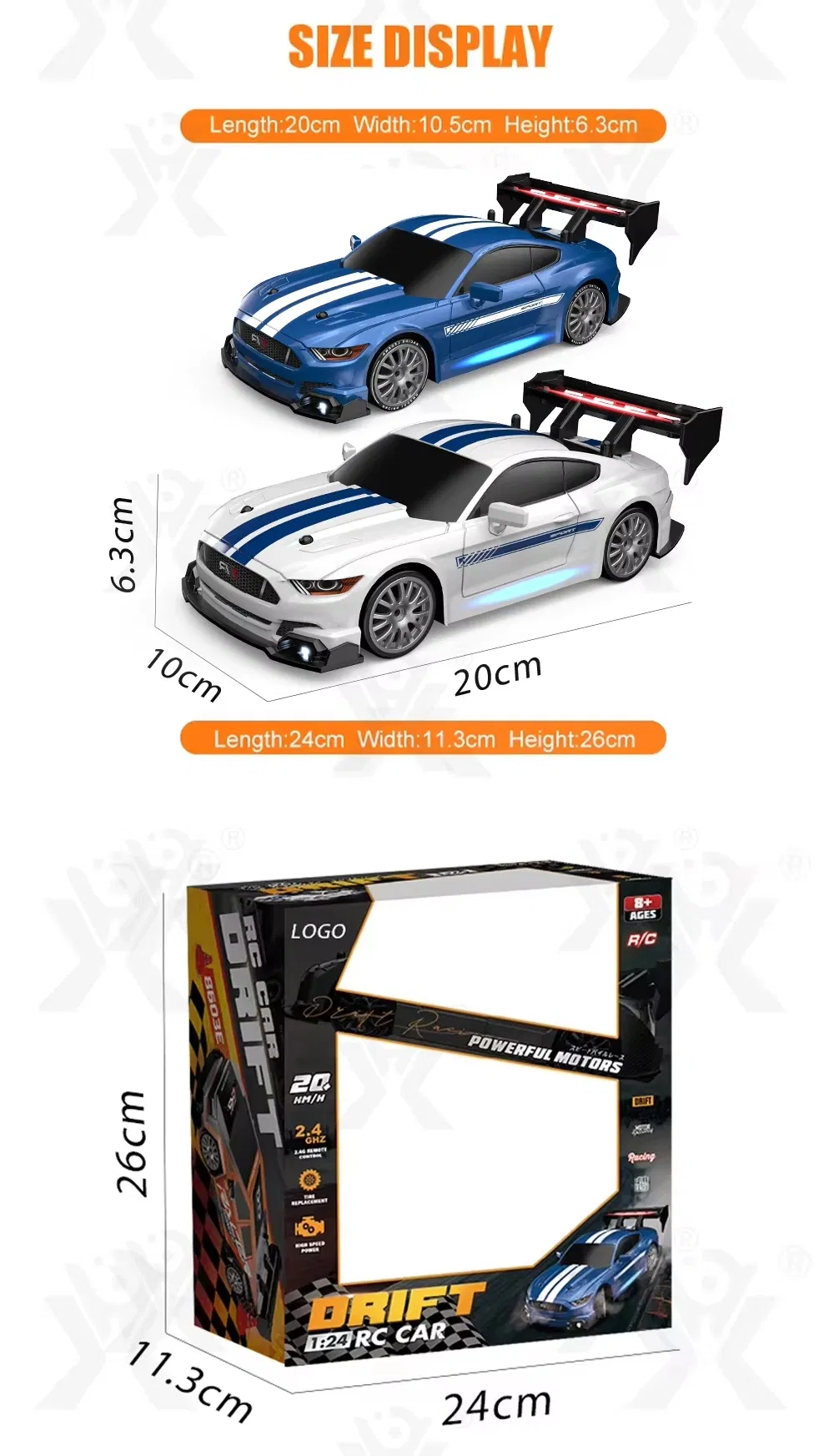 High Speed RC Toy Packaging