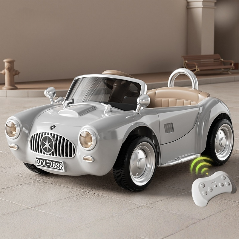 Children's Electric Vehicle, Four-Wheeled Car with Remote Control, off-Road Vehicle, Baby Toy Car, Suitable for Children