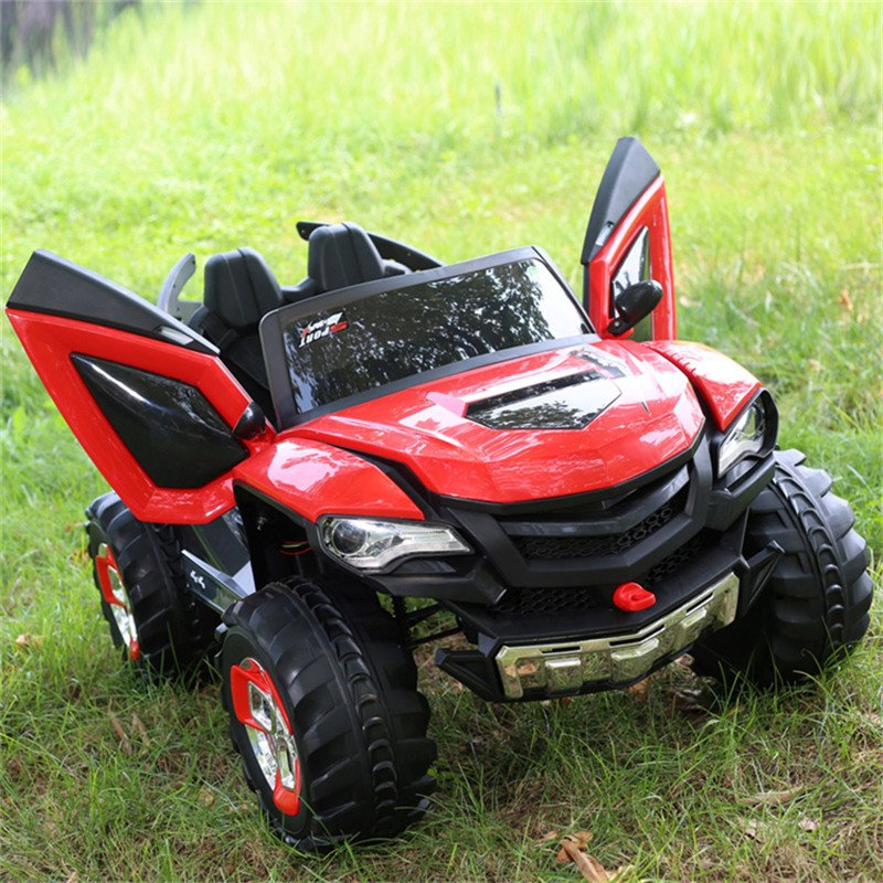 Four-Wheel Drive Electric Car for Kids - Remote Control Included
