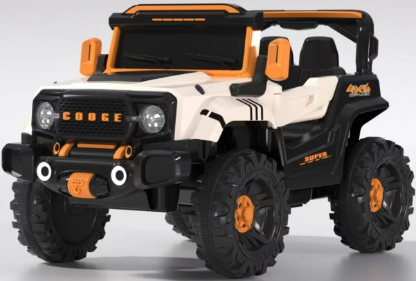 4X4 Ride on Car Truck W/Remote Control, 4WD/2WD Switchable Kids UTV, Soft Start, Music Player, Electric Car for Kids