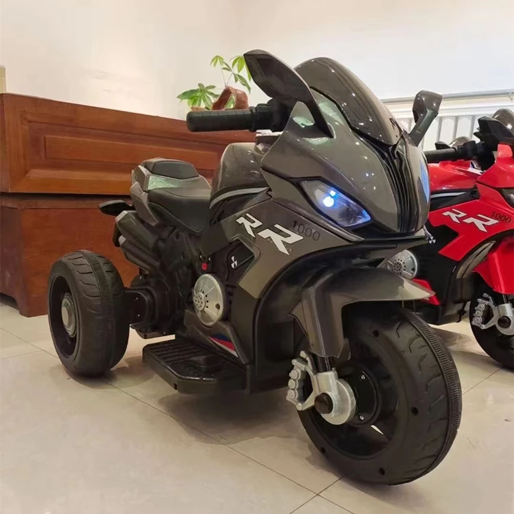 Wholesale Kids 3 Wheel Motorcycle Electric Kids Plastic Ride on Car Toy Cool Motorcycle for Sale