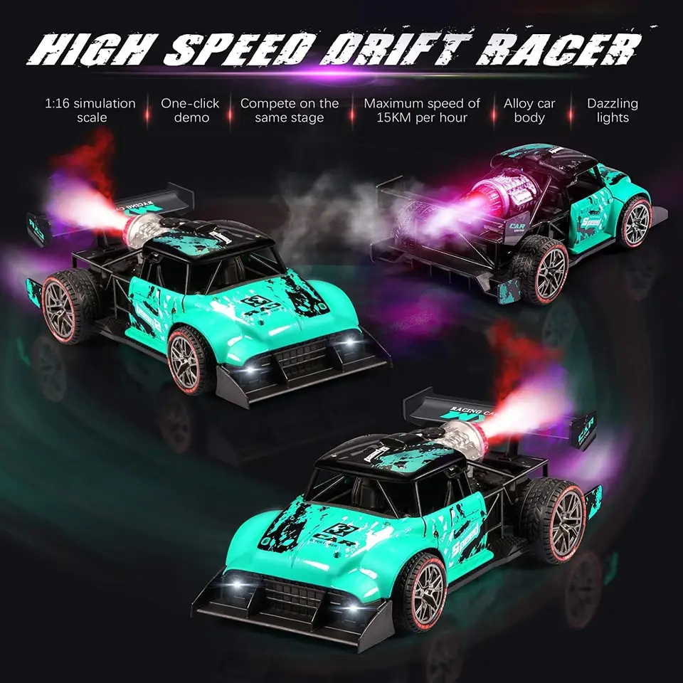 RC Cars Wholesale Hot Sale 2.4G Radio Control Battle Racing Truck Kids Electric Toy Car High Speed Drift Vehicle Model Children Birthday Gifts