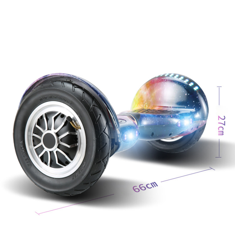 Kids' 8inch Smart Self Balancing Electric Scooter Adults Children off Road Wheel Auto Balance Scooter with LED