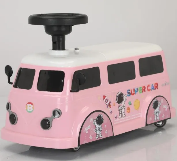 Foot to Floor Ride on Car Front View